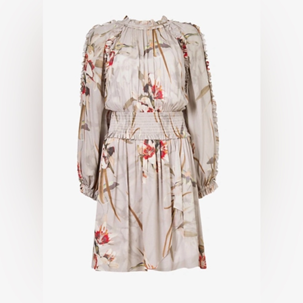 ALL SAINTS  Thallo Kuroyuri-Print Woven Mini Dress - Picture 2 of 16